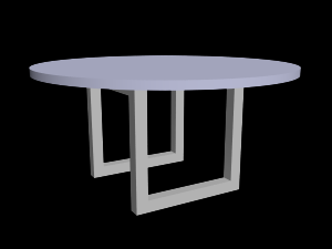 table Modello 3D