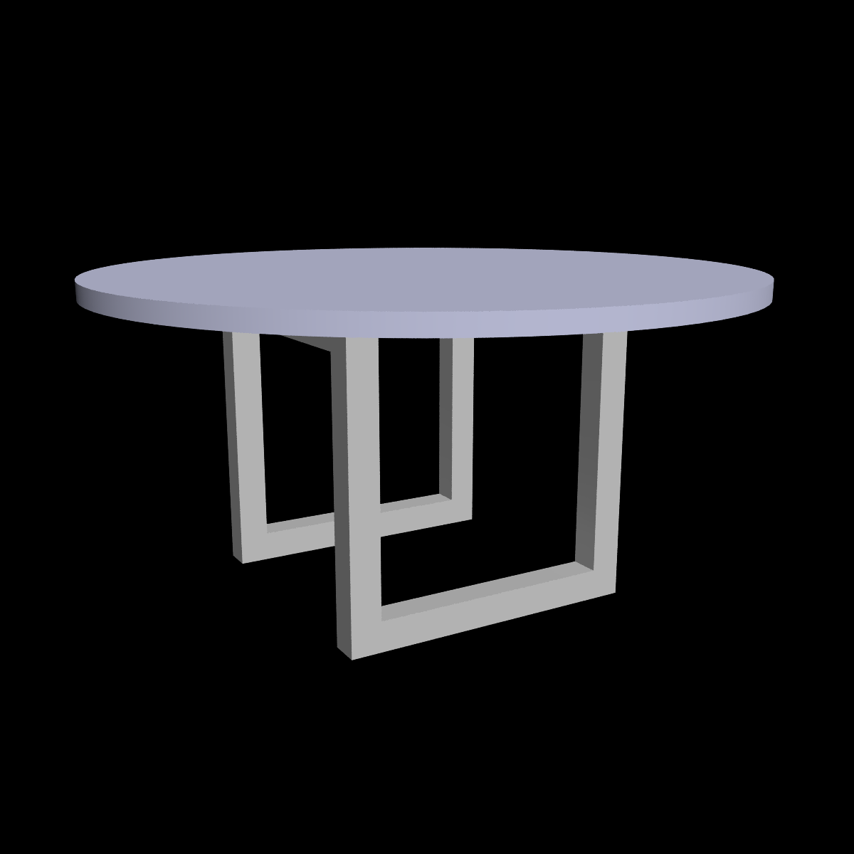 Обеденный стол 3d max модель