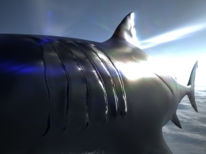 skark with u5 demo scene and ue4 textures-animated game-ready 3D-Modell