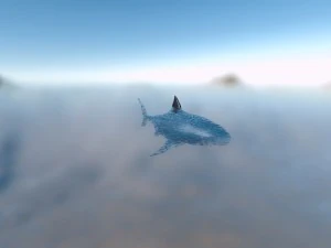 skark with u5 demo scene and ue4 textures-animated game-ready 3D Model