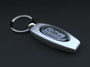 ключевая медаль 3D Модель