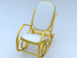 homcom rocking chair 3D Model