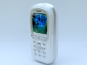 philips mobile 3D Model