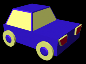 lowpolycar 3Dモデル