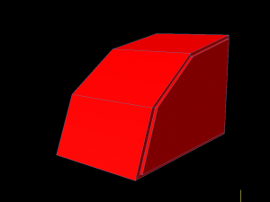 3d car lillabo lowpoly model 3D Model