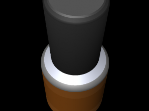 3d obj perfume model Model 3D