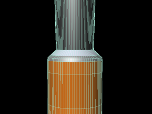 3d obj perfume model Model 3D