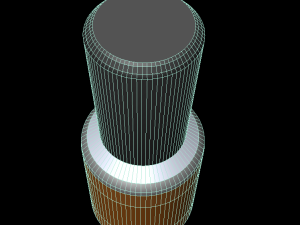 3d obj perfume model Model 3D