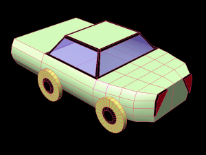 low poly cars pack 3D Модель