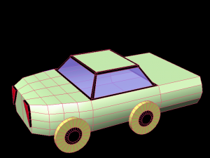 low poly cars pack 3D Модель