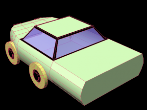 low poly cars pack 3D Модель