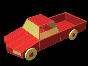 low poly cars pack 3D Модель