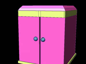 furniture lowpoly Modelo 3D