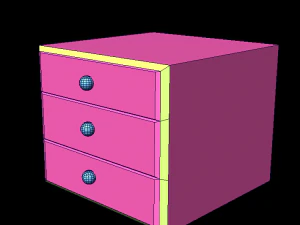 furniture lowpoly 3D Model