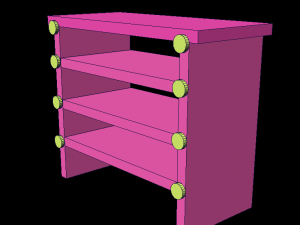 furniture lowpoly Modelo 3D