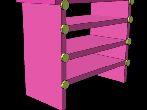 furniture lowpoly Modelo 3D