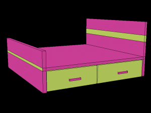 furniture lowpoly Modelo 3D
