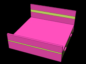 furniture lowpoly 3D Model