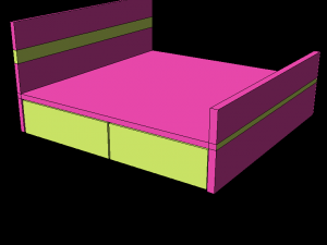furniture lowpoly Modelo 3D