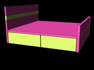 furniture lowpoly Modelo 3D