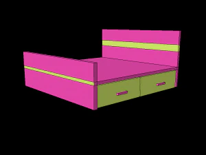 furniture lowpoly 3D Model