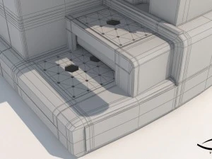 コーヒーメーカー オスター プリマラッテ 3Dモデル