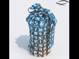 grenade sci-fi bio-101g Modèle 3D