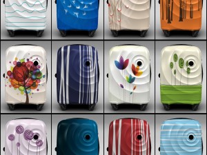 trolley suitcase 3D Model