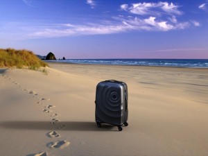 trolley suitcase Model 3D