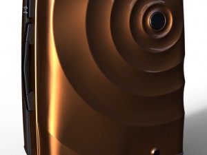 trolley suitcase Model 3D