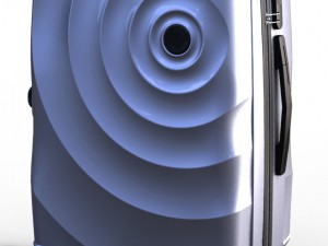 trolley suitcase Model 3D