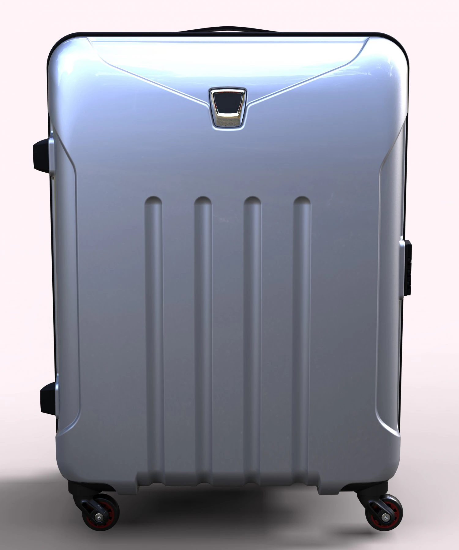 trolley suitcase zipper 3D Model .c4d .max .obj .3ds .fbx .stl .blend 