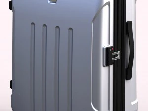trolley suitcase zipper 3D Model