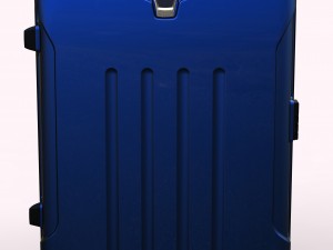 trolley suitcase zipper 3D 模型