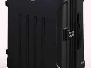 trolley suitcase zipper 3D 模型