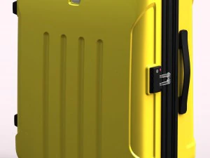 trolley suitcase zipper 3D Model