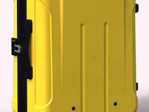 trolley suitcase zipper 3D 模型