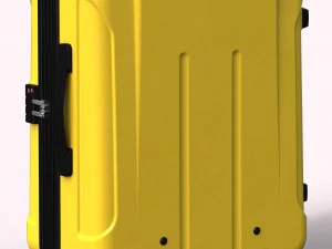 trolley suitcase zipper 3D Model