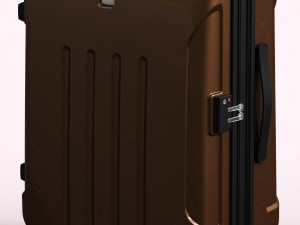 trolley suitcase zipper 3D 模型
