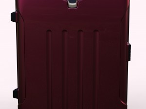 trolley suitcase zipper 3D 模型