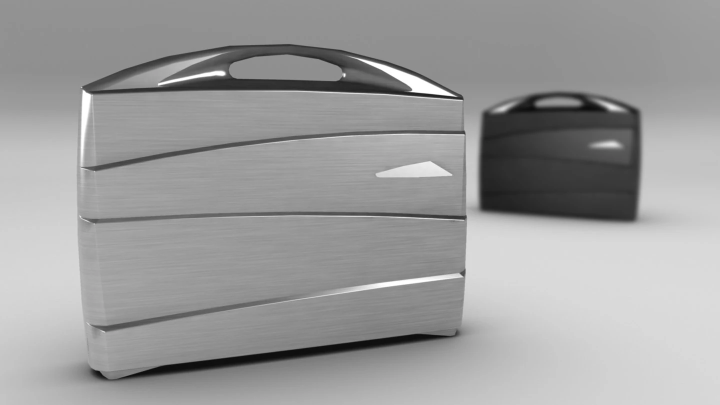 metal suitcase 3D Model .c4d .max .obj .3ds .fbx .stl .blend 
