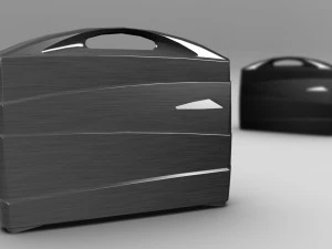 metal suitcase 3D Model