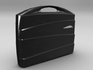 metal suitcase 3D Model