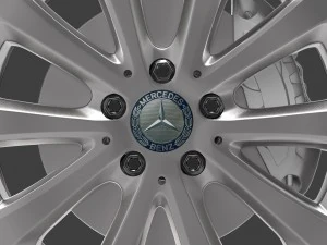 mercedes e 350 d alloy wheel 3D Model