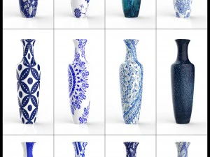 porcelain vase 3D Model