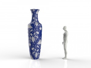 porcelain vase Modello 3D