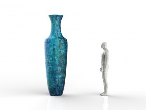 porcelain vase Modello 3D