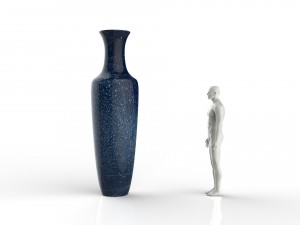 porcelain vase Modello 3D