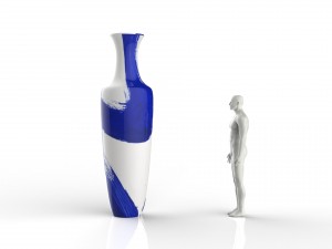 porcelain vase Modello 3D