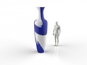 porcelain vase Modello 3D